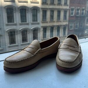 Allen Edmonds Sedona Tan Leather Penny Loafers, 12E